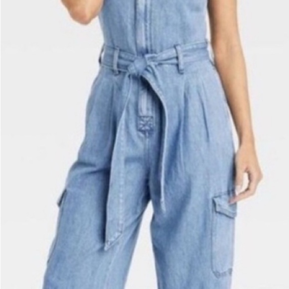 Universal Thread Women's Denim Jumpsuit